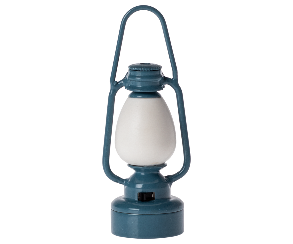 Maileg Vintage lantern, Mouse - Blue | Playroom Avenue
