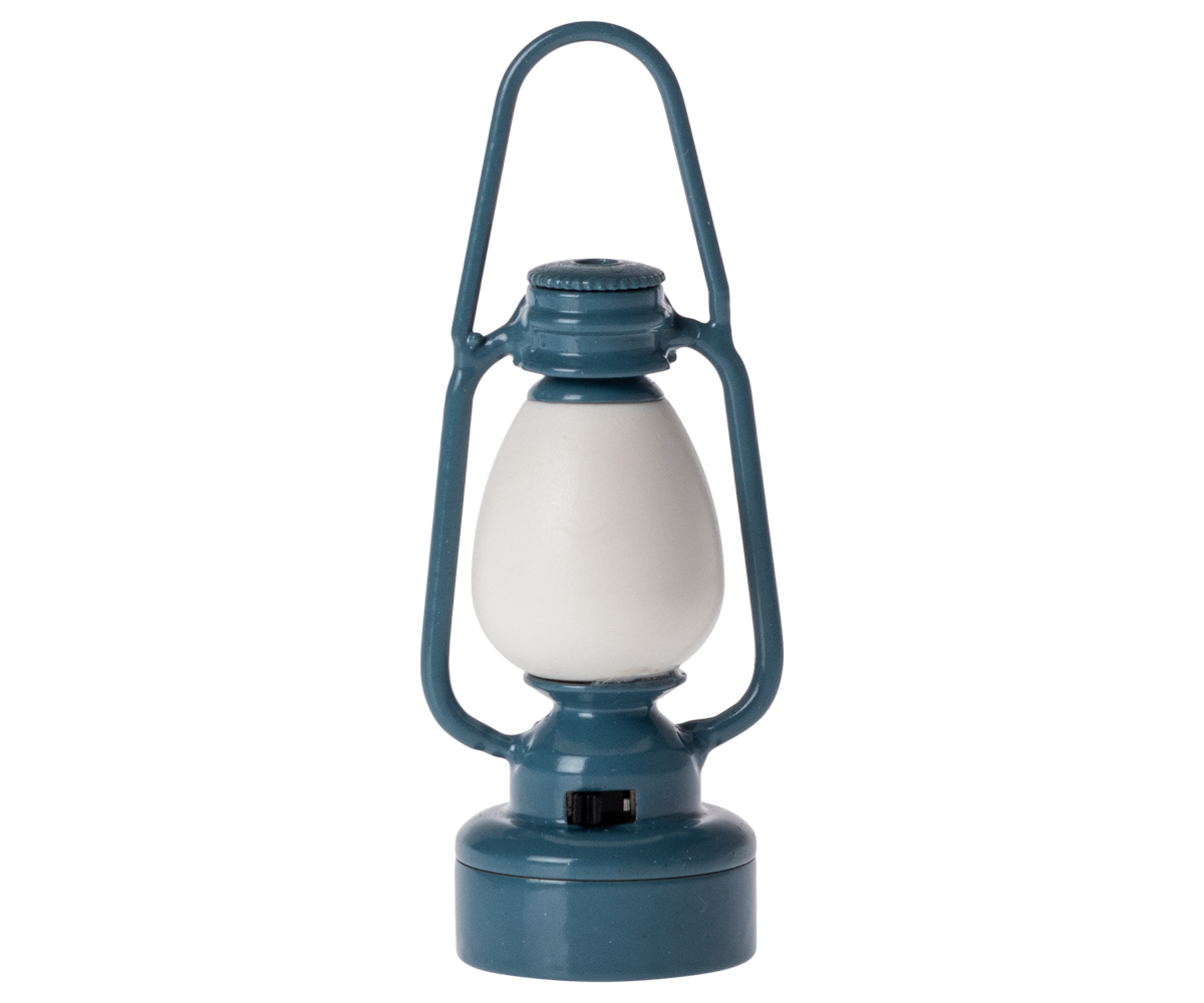 Maileg Vintage lantern, Mouse - Blue | Playroom Avenue