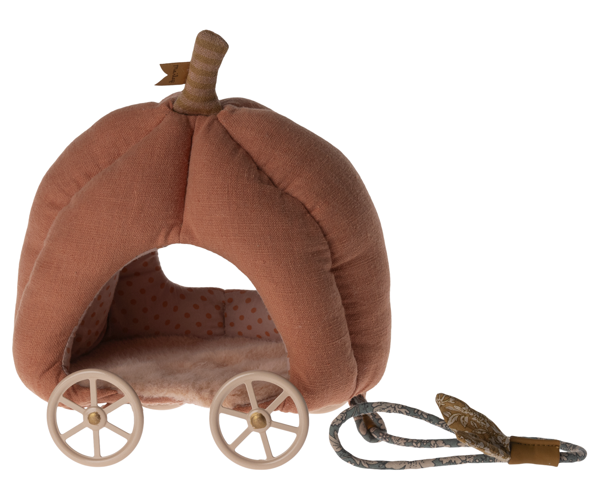 Maileg Pumpkin Carriage, Mouse