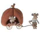 Maileg Pumpkin Carriage, Mouse