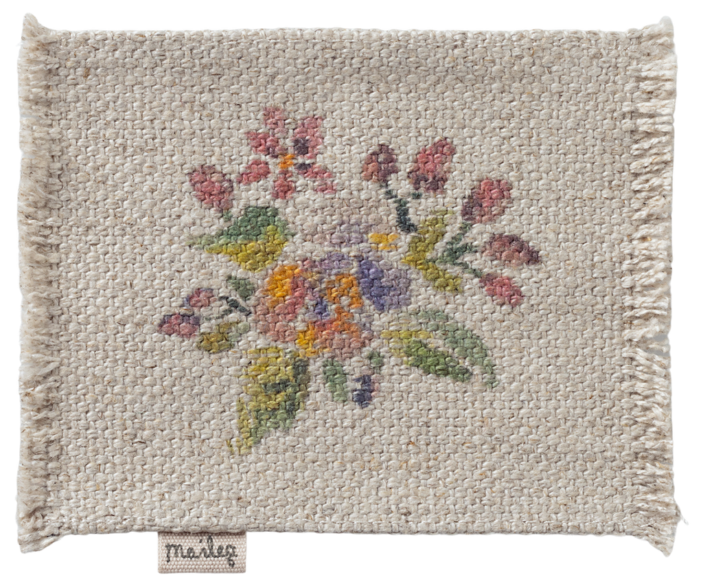 Maileg Rug, Flowers - Small | Playroom Avenue