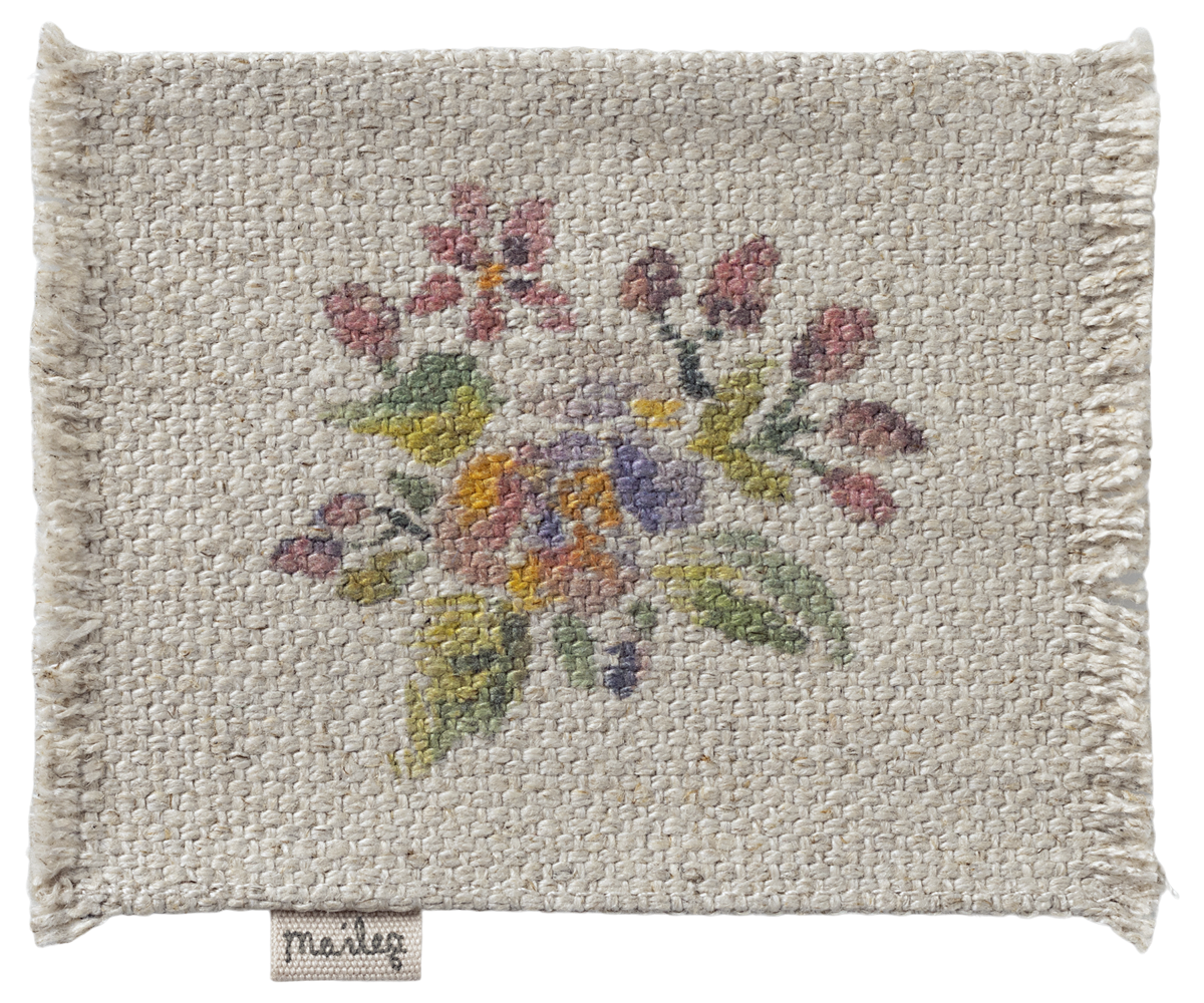 Maileg Rug, Flowers - Small | Playroom Avenue