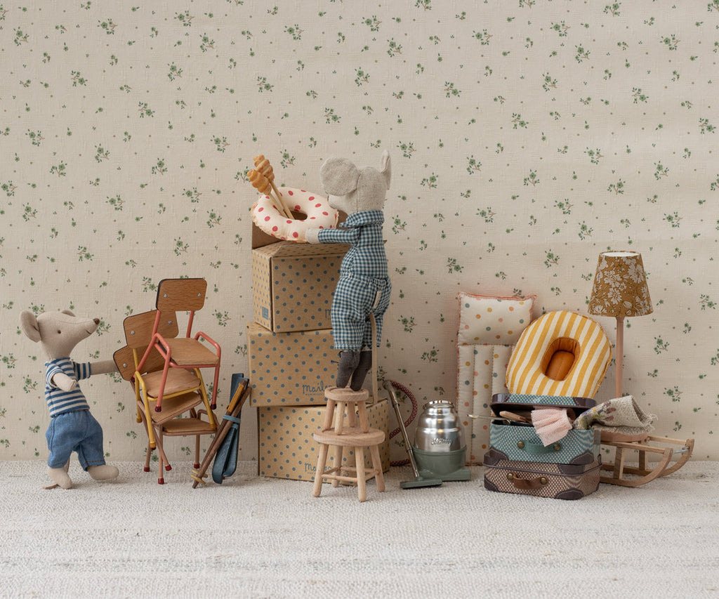 Maileg Chair, Mouse - Coral | Playroom Avenue