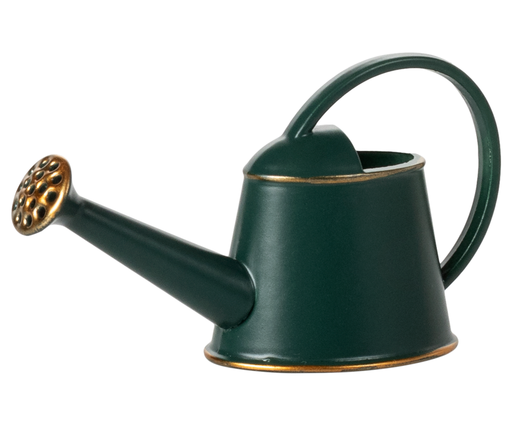 Maileg Watering can, Mouse - Dark green | Playroom Avenue