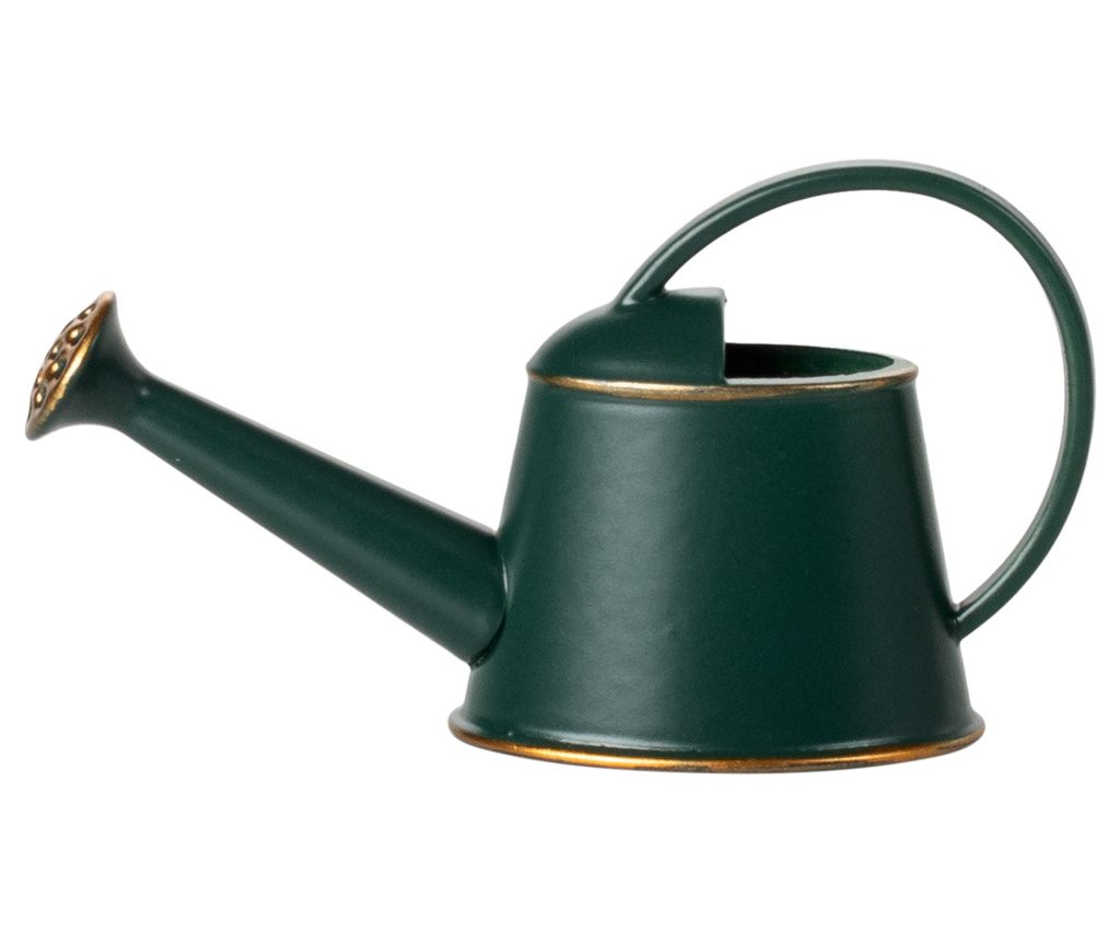 Maileg Watering can, Mouse - Dark green | Playroom Avenue