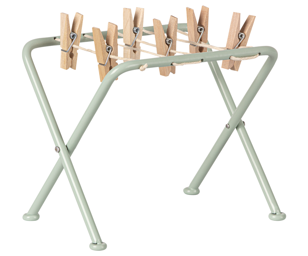 Maileg Drying Rack with Pegs, Miniature | Playroom Avenue