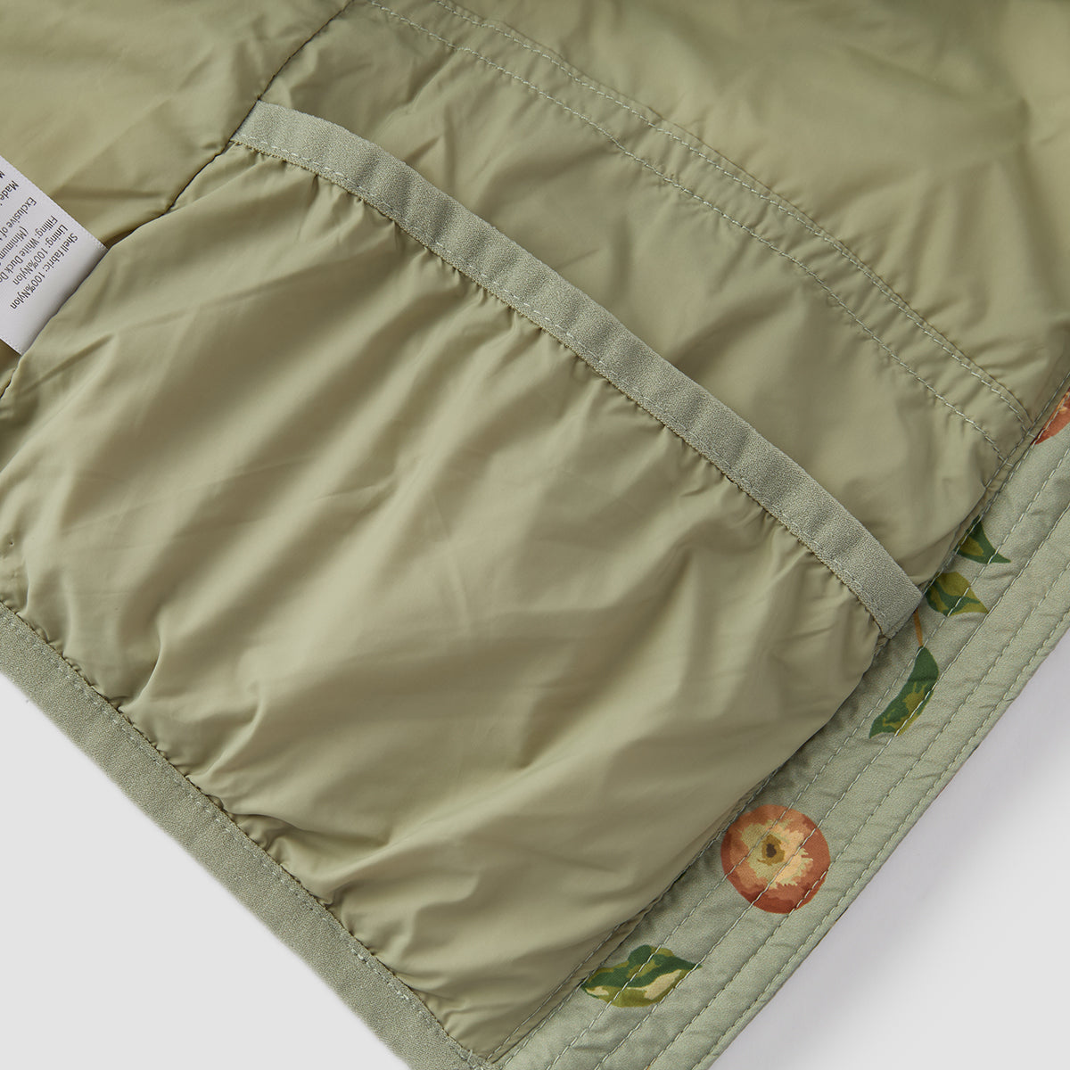 Milkbarn Apple Orchard Lightweight Down Hooded Jacket | Playroom Avenue