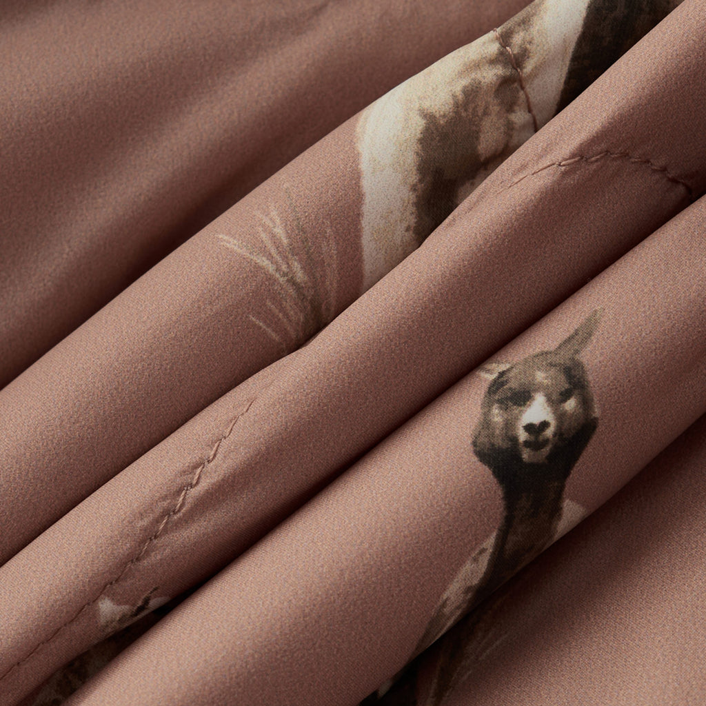 Milkbarn Alpaca Lightweight Down Hooded Jacket | Playroom Avenue