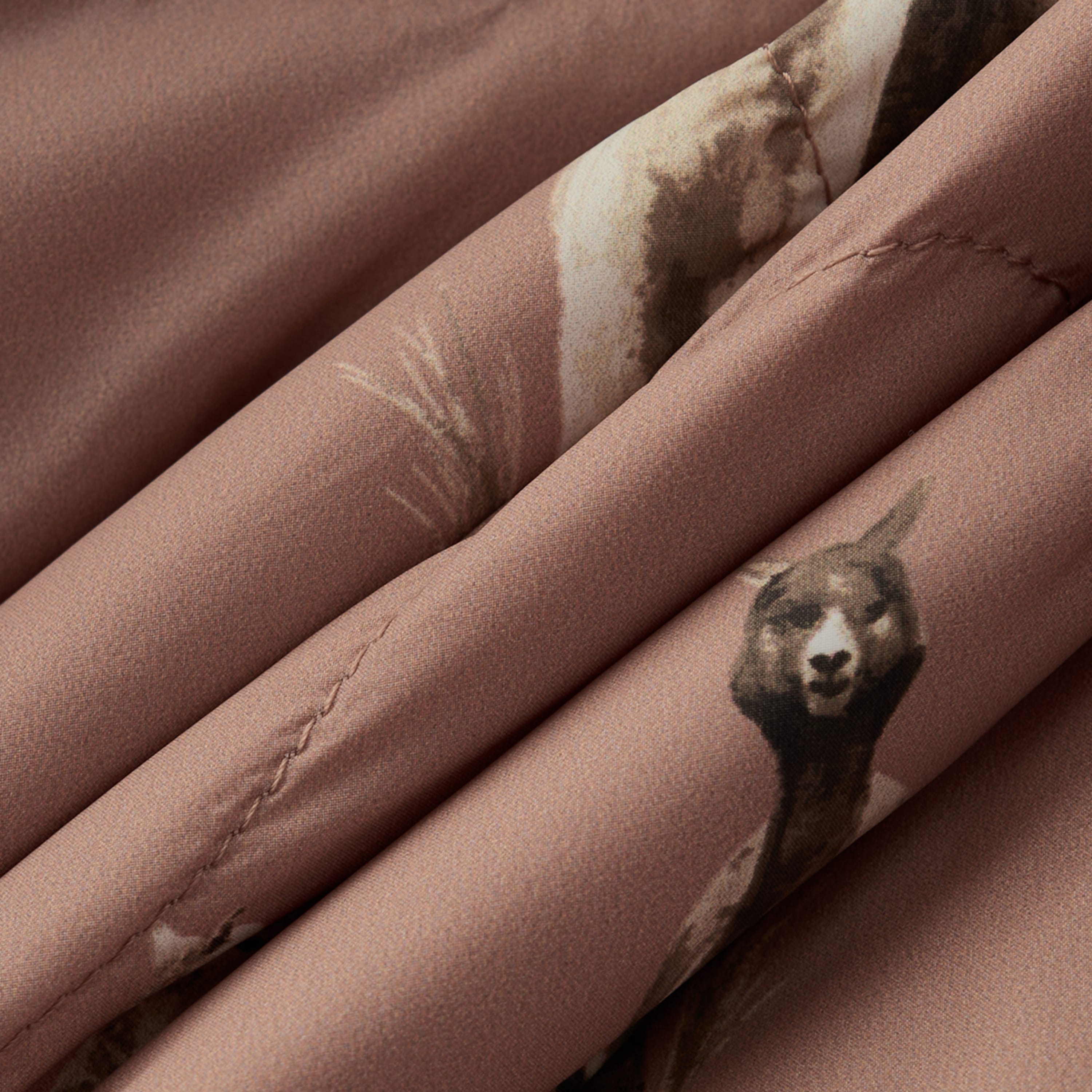 Milkbarn Alpaca Lightweight Down Hooded Jacket | Playroom Avenue