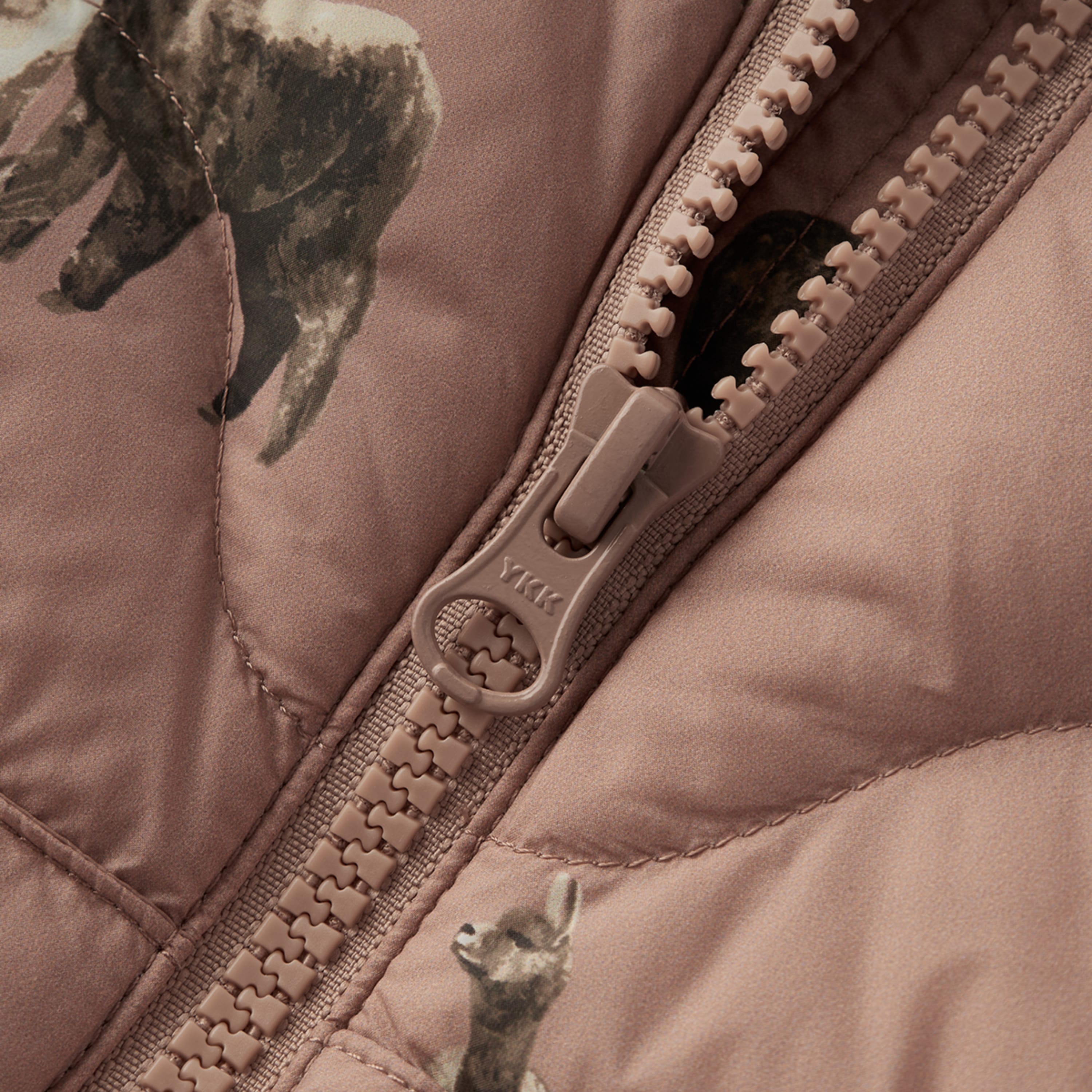 Milkbarn Alpaca Lightweight Down Hooded Jacket | Playroom Avenue