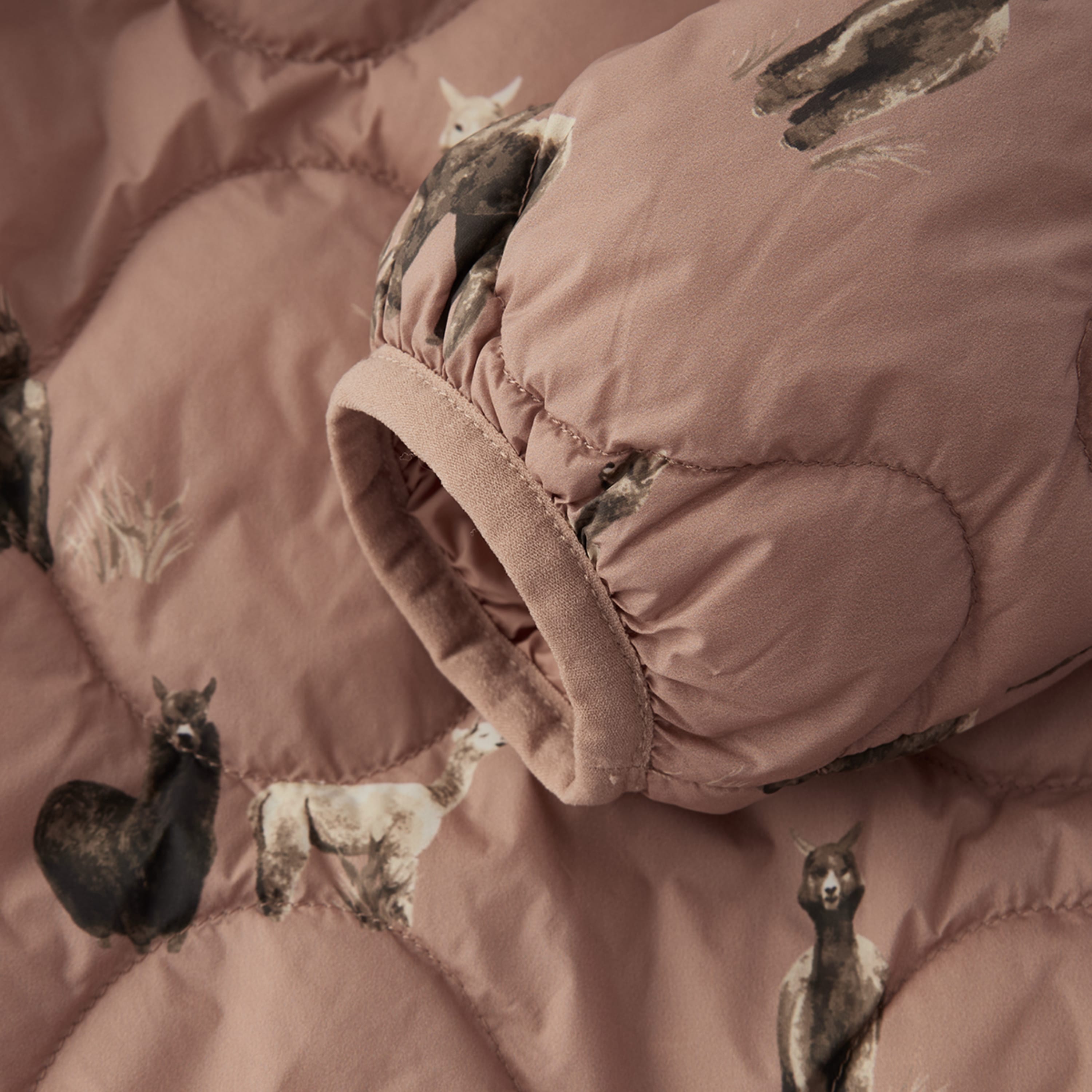 Milkbarn Alpaca Lightweight Down Hooded Jacket | Playroom Avenue