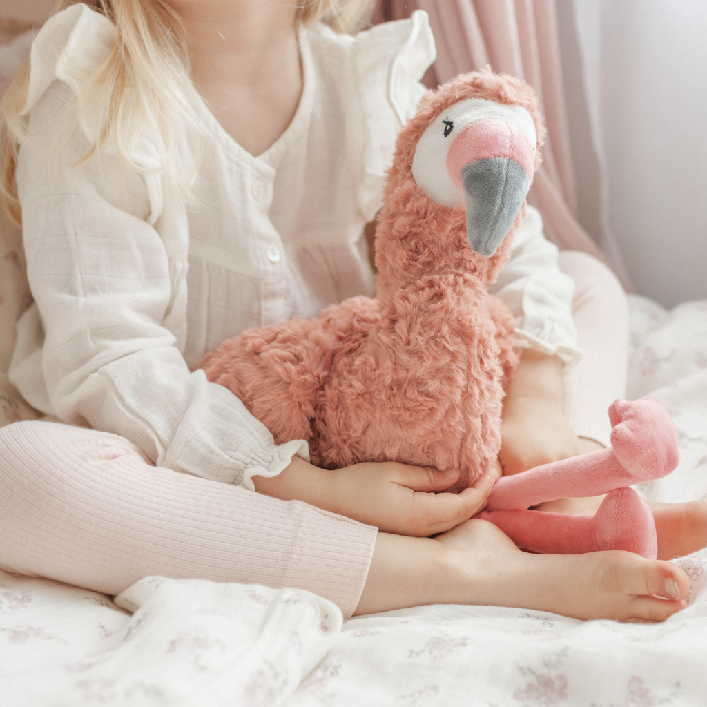 Mindful And Co Francesca The Weighted Flamingo | Playroom Avenue