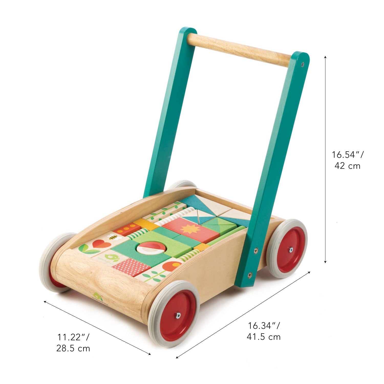 Tender Leaf Baby Block Walker | Playroom Avenue