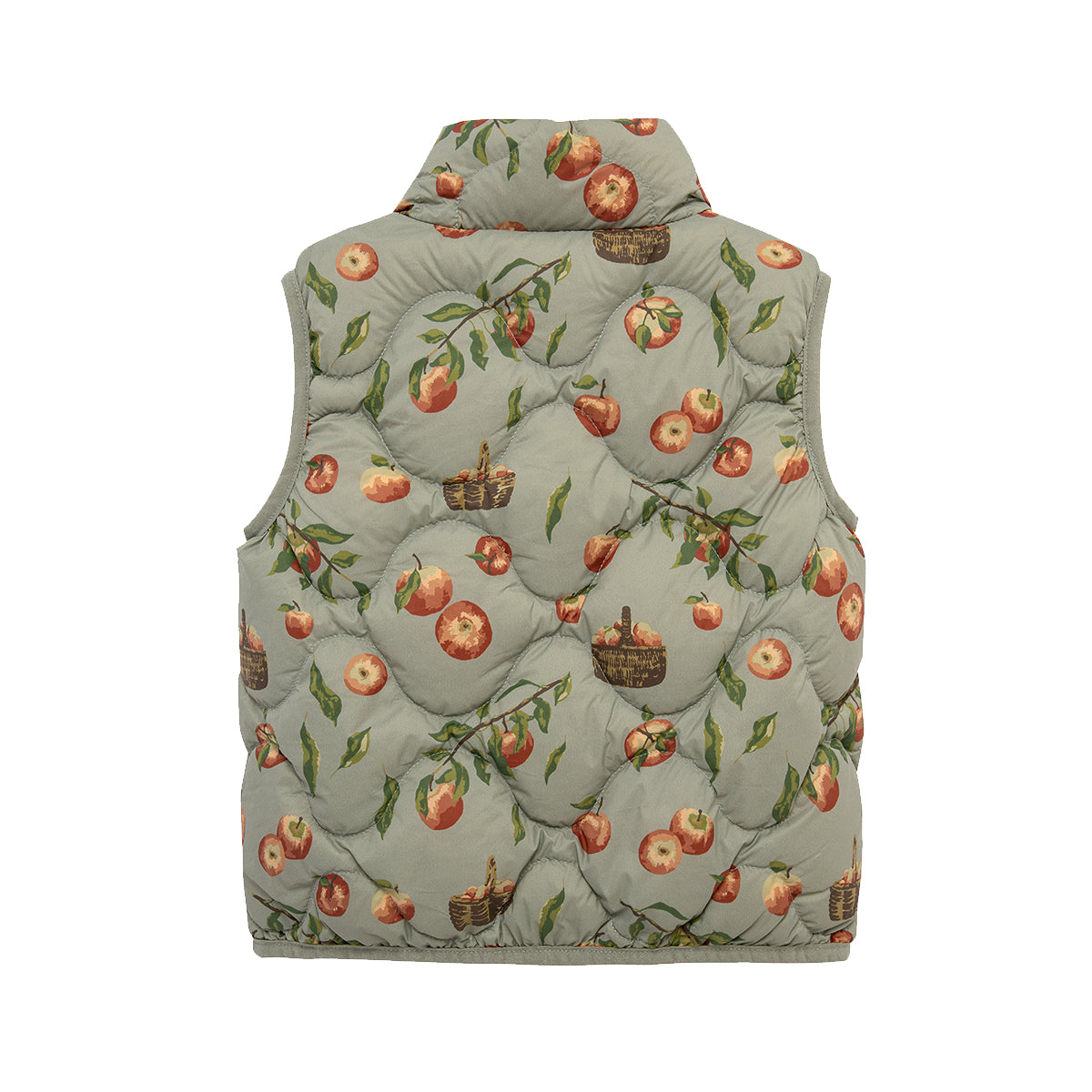 Milkbarn Apple Orchard Lightweight Down Vest | Playroom Avenue