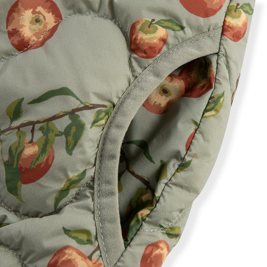 Milkbarn Apple Orchard Lightweight Down Vest | Playroom Avenue