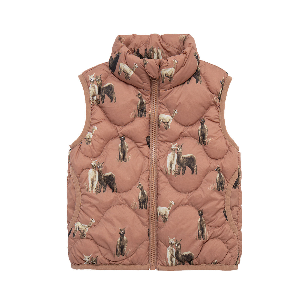 Milkbarn Alpaca Lightweight Down Vest | Playroom Avenue