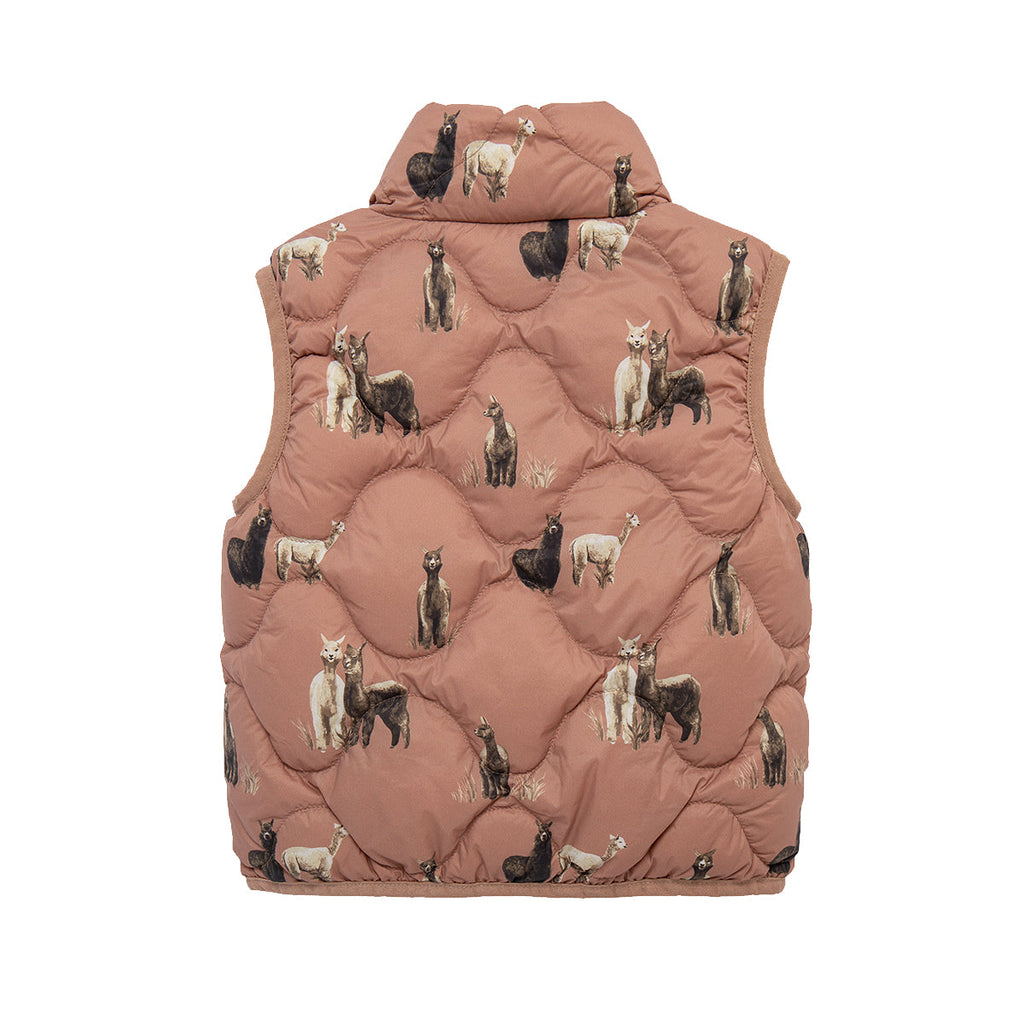 Milkbarn Alpaca Lightweight Down Vest | Playroom Avenue