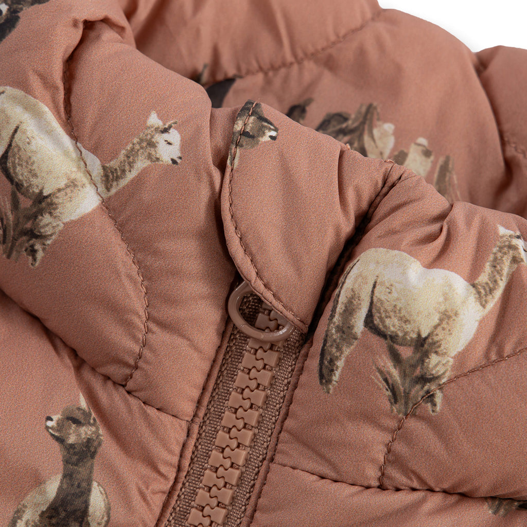 Milkbarn Alpaca Lightweight Down Vest | Playroom Avenue