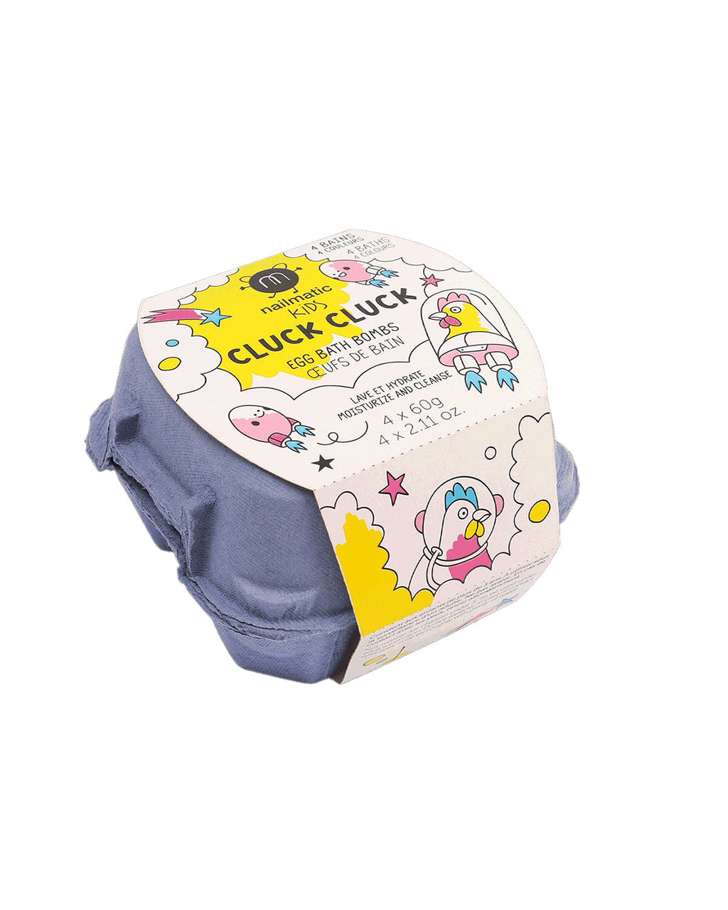 Nailmatic Bath Bomb Set for Kids EGG-SHAPED | Playroom Avenue
