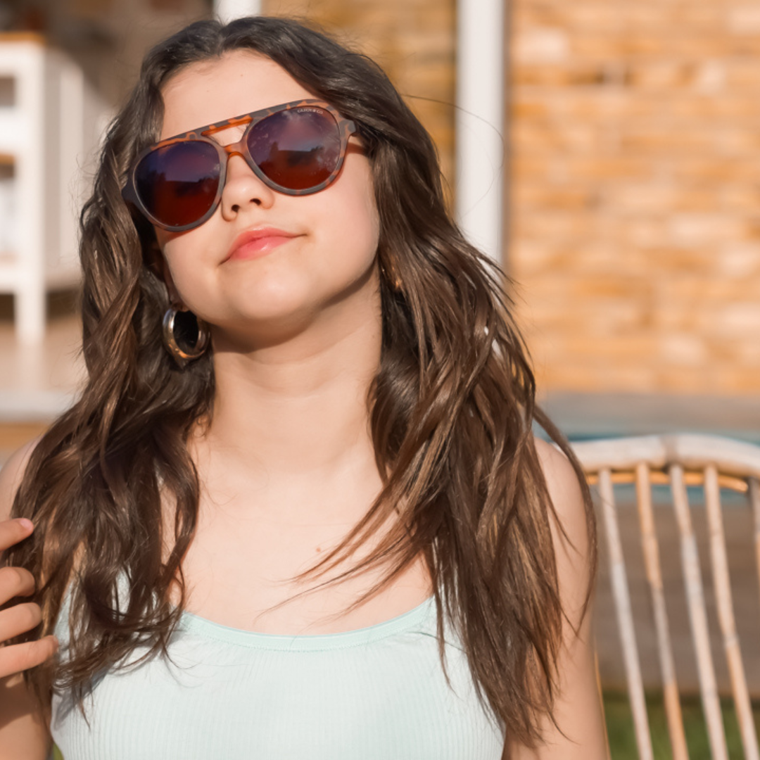 GRECH & CO. Aviator | Polarized Sunglasses | Teen | 9-14 Y