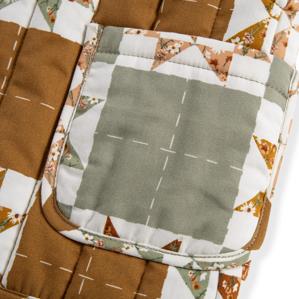 Milkbarn Quilt Quilted Vest | Playroom Avenue