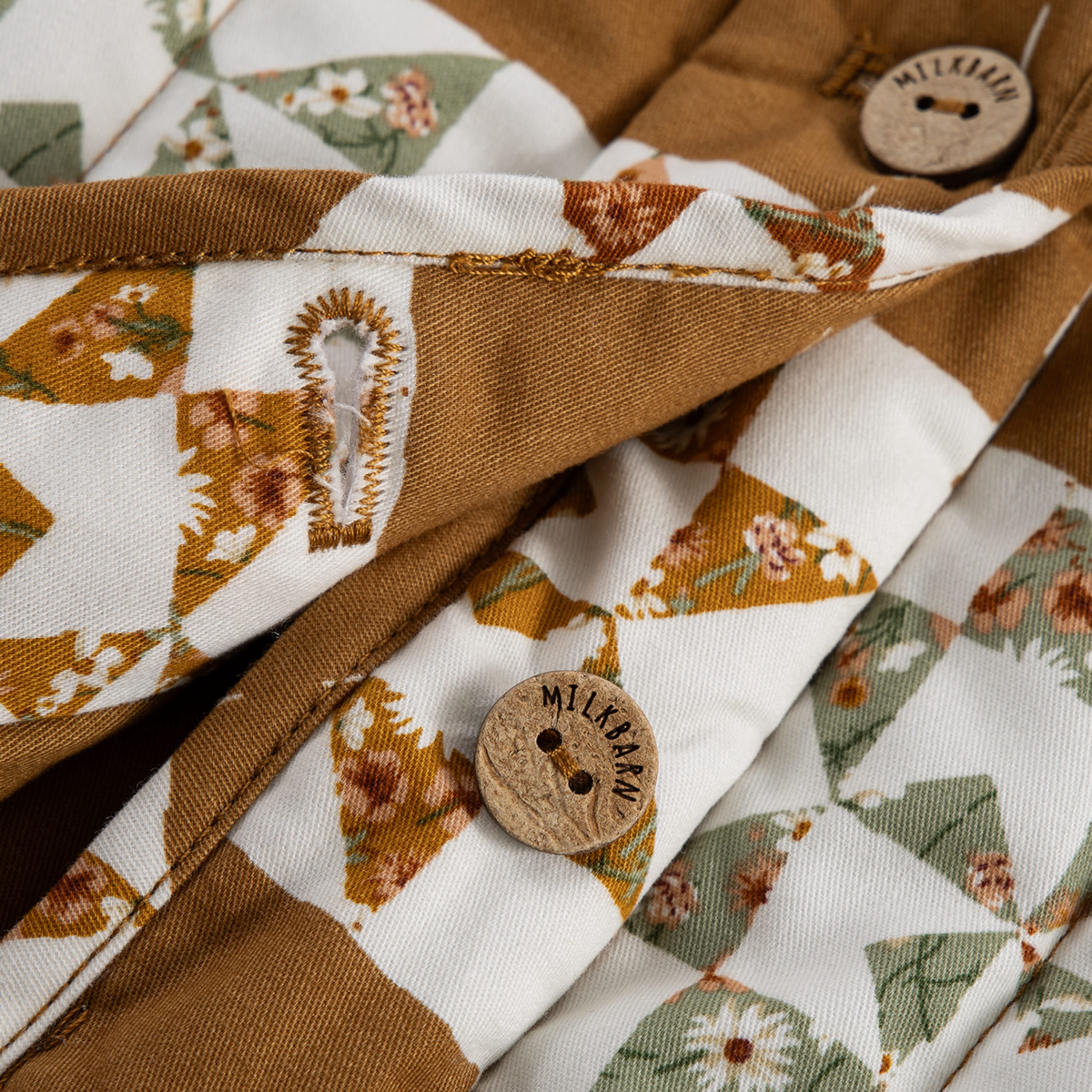Milkbarn Quilt Quilted Vest | Playroom Avenue
