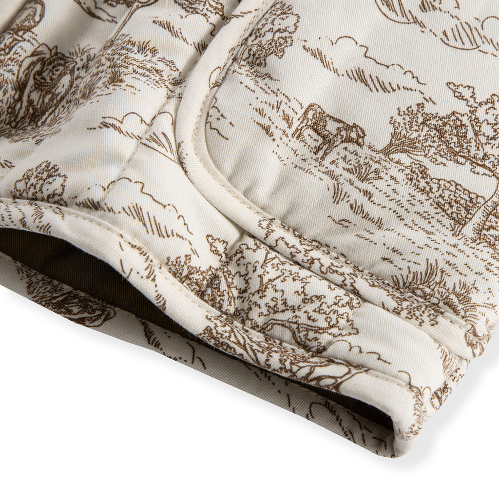 Milkbarn Country Toile Quilted Vest | Playroom Avenue
