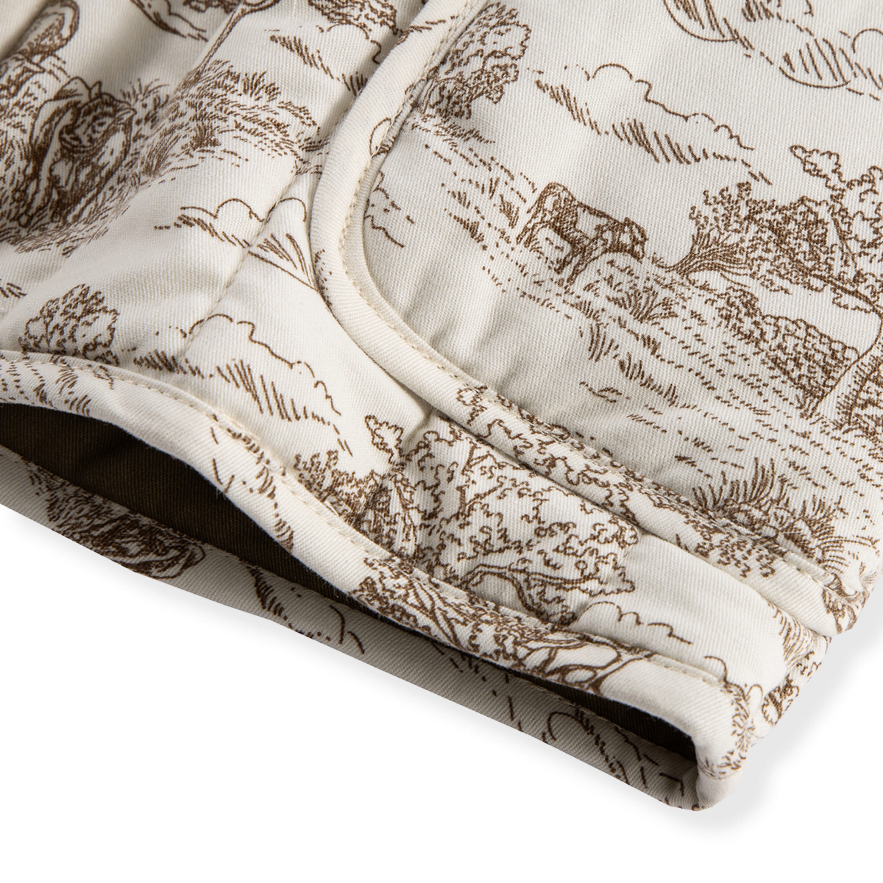 Milkbarn Country Toile Quilted Vest | Playroom Avenue
