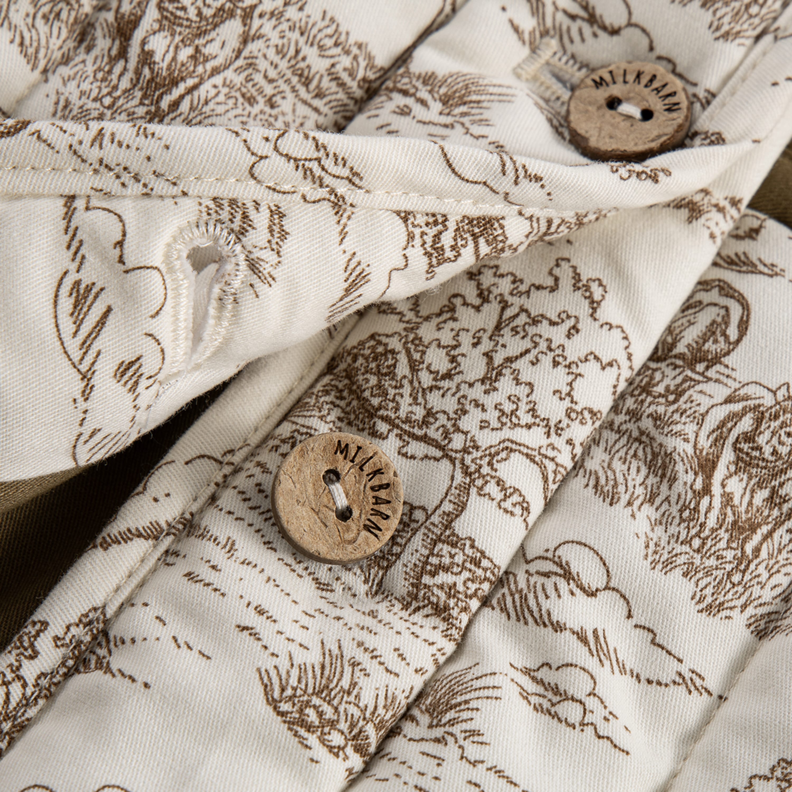 Milkbarn Country Toile Quilted Vest | Playroom Avenue