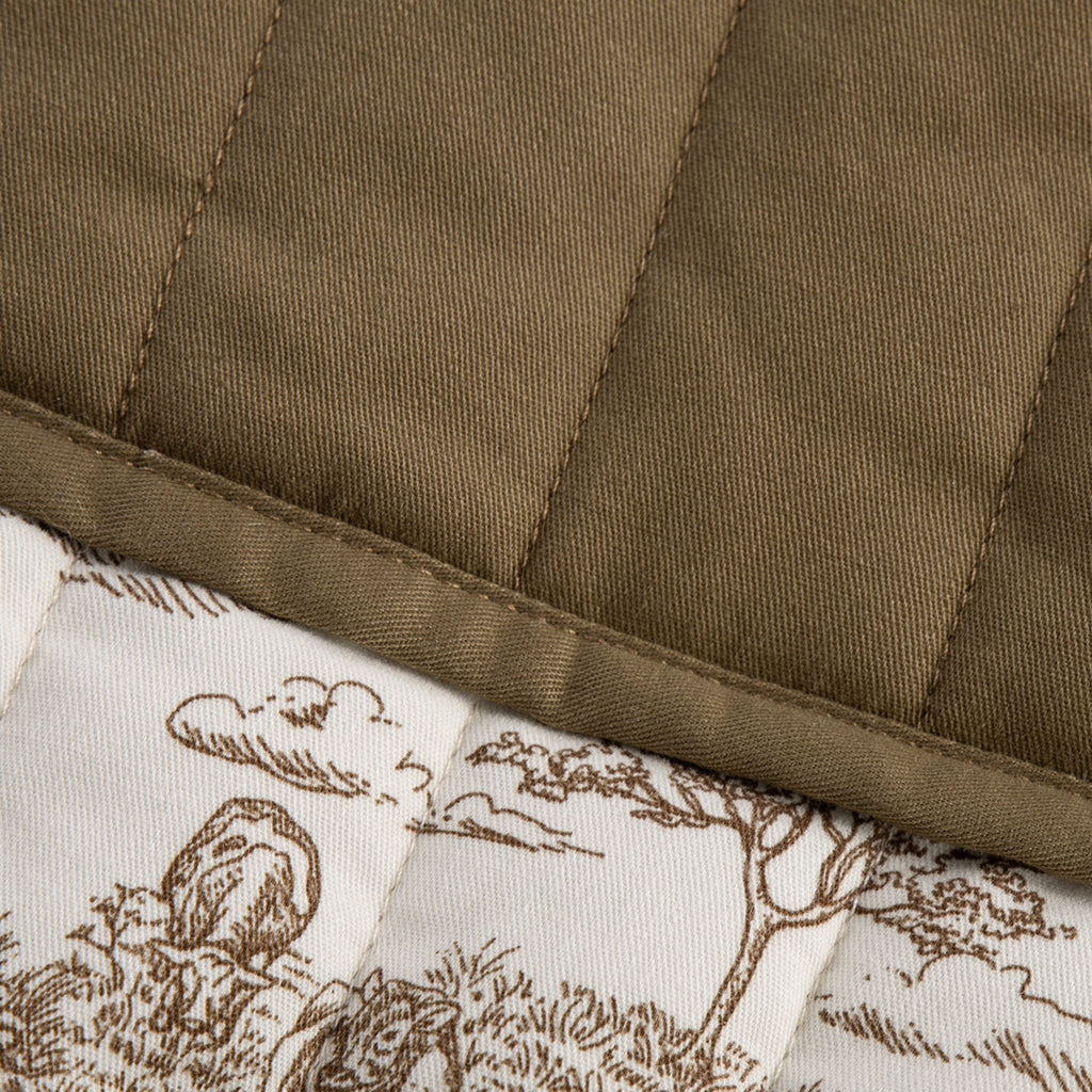 Milkbarn Country Toile Quilted Vest | Playroom Avenue