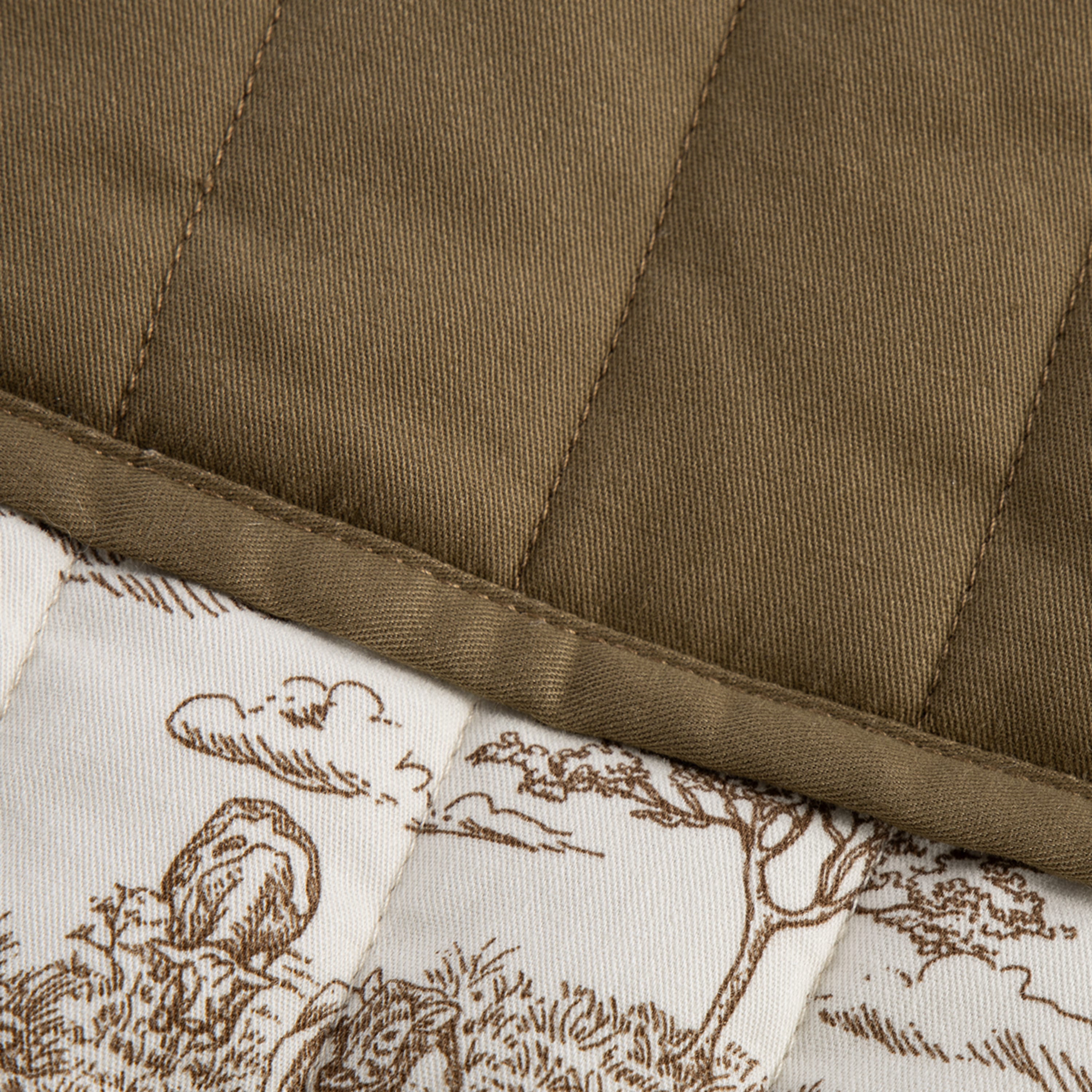 Milkbarn Country Toile Quilted Vest | Playroom Avenue