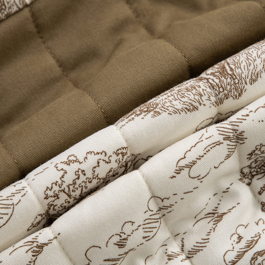 Milkbarn Country Toile Quilted Vest | Playroom Avenue