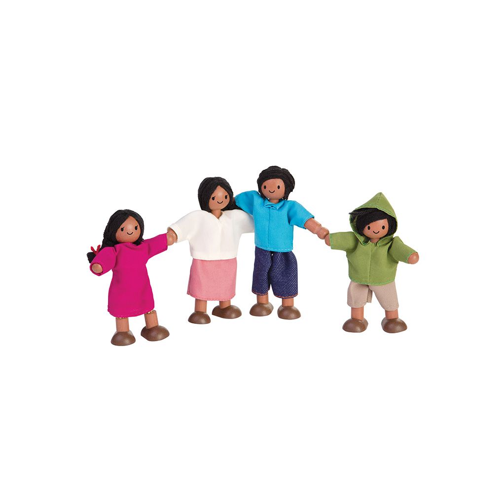 PlanToys Doll Family - Medium Skin Tone | Playroom Avenue