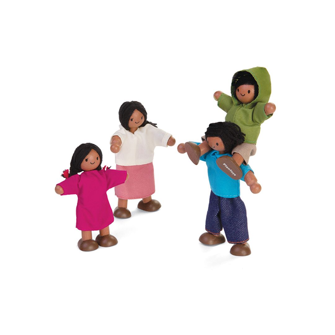 PlanToys Doll Family - Medium Skin Tone | Playroom Avenue