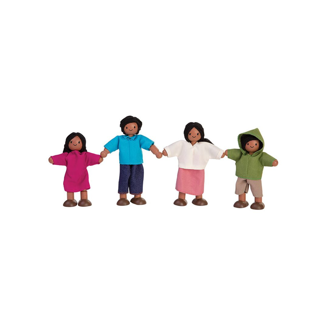 PlanToys Doll Family - Medium Skin Tone | Playroom Avenue