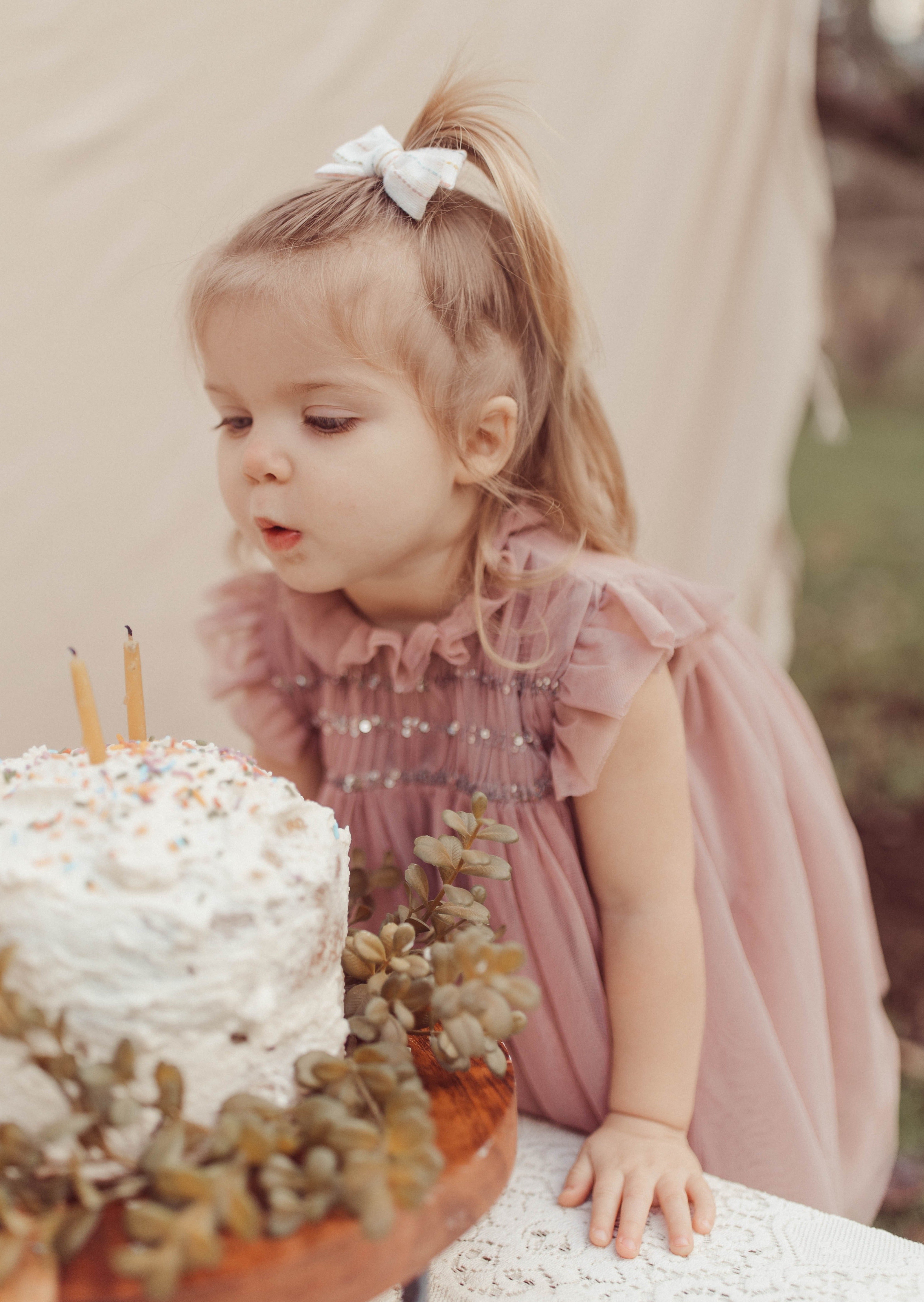 Le Petit Lapin Scarlett | Cotton Tulle Dress | Tosca | Playroom Avenue