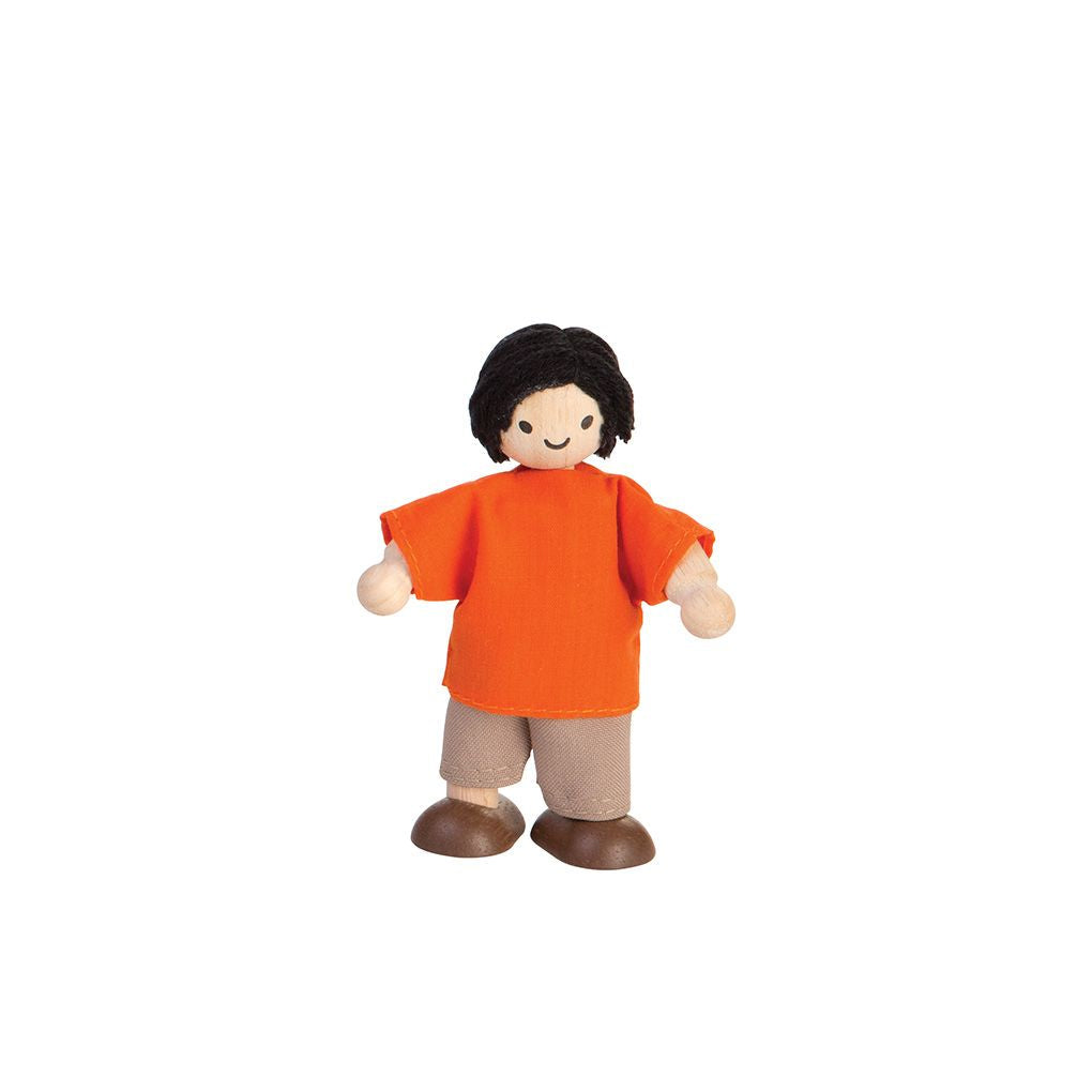 PlanToys Boy Dollhouse Figure - Fair Skin Toneㅤ | Playroom Avenue