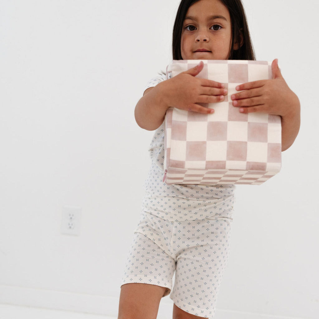 Toki Kids Checker Gumdrop Play Cube | Playroom Avenue