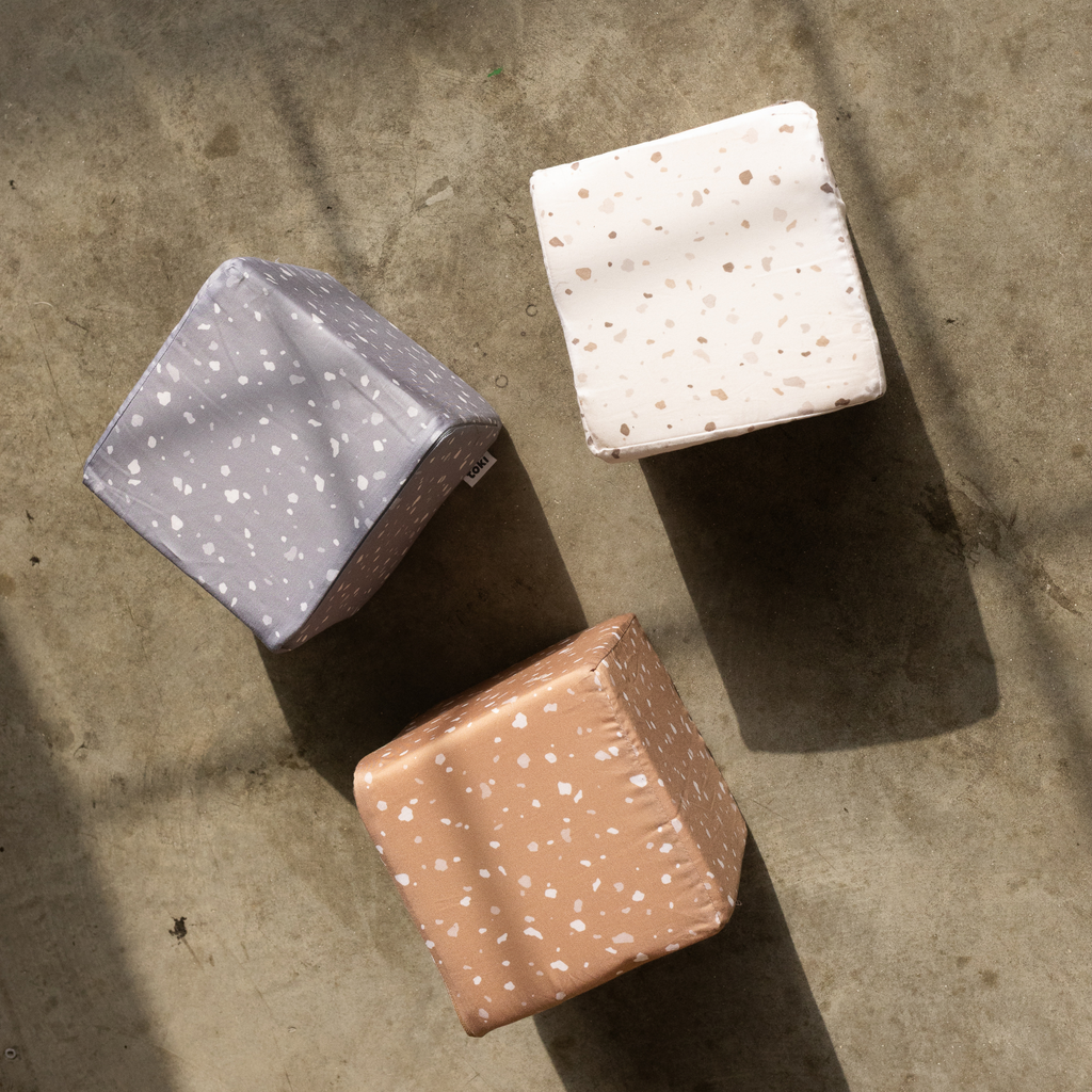 Toki Kids Terrazzo Chalk Play Cube | Playroom Avenue