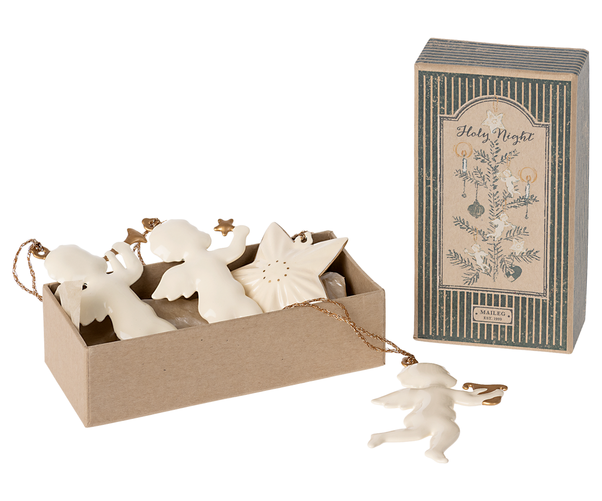 Maileg Metal Ornament Set - Holy Night | Playroom Avenue