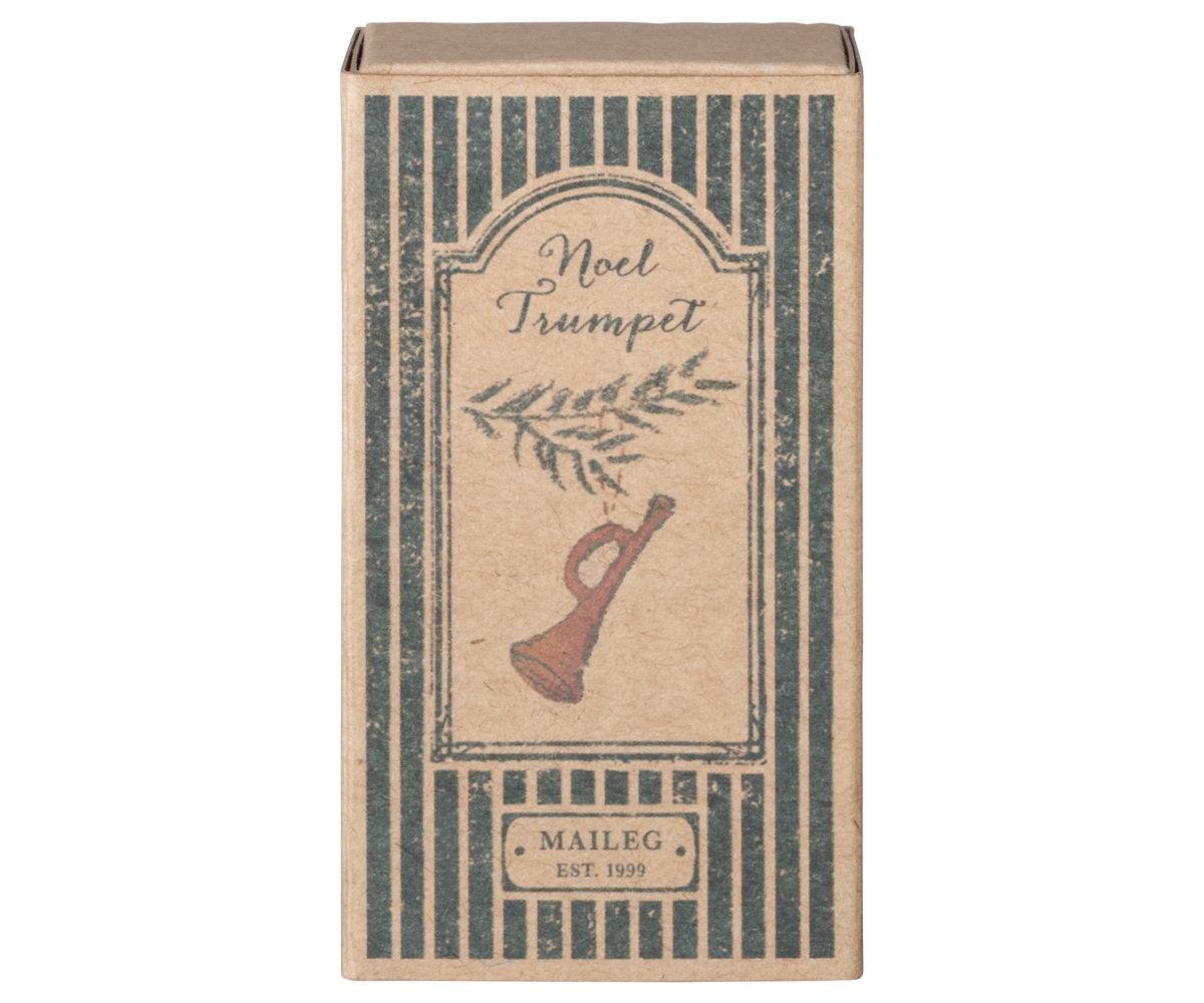 Maileg Metal ornament, Trumpet - Red | Playroom Avenue