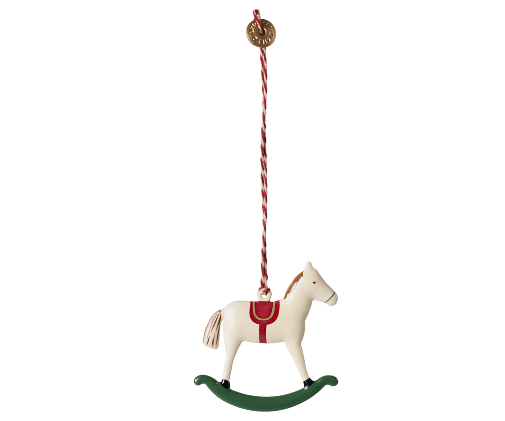 Maileg Metal ornament, Rocking horse | Playroom Avenue
