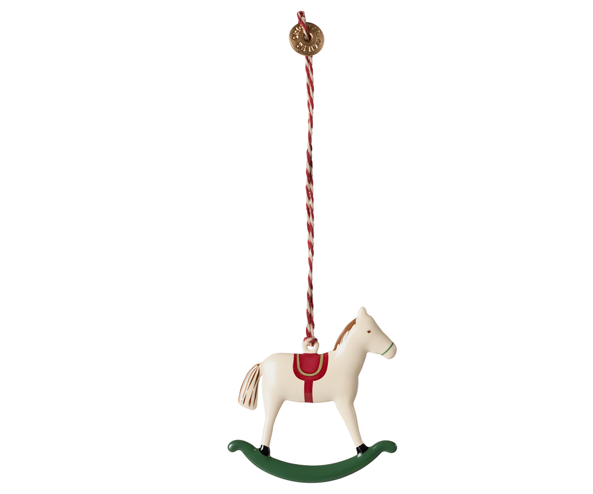 Maileg Metal ornament, Rocking horse | Playroom Avenue