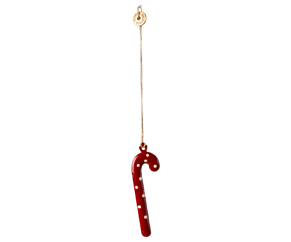 Maileg Metal ornament, Sugar cane - Dot | Playroom Avenue