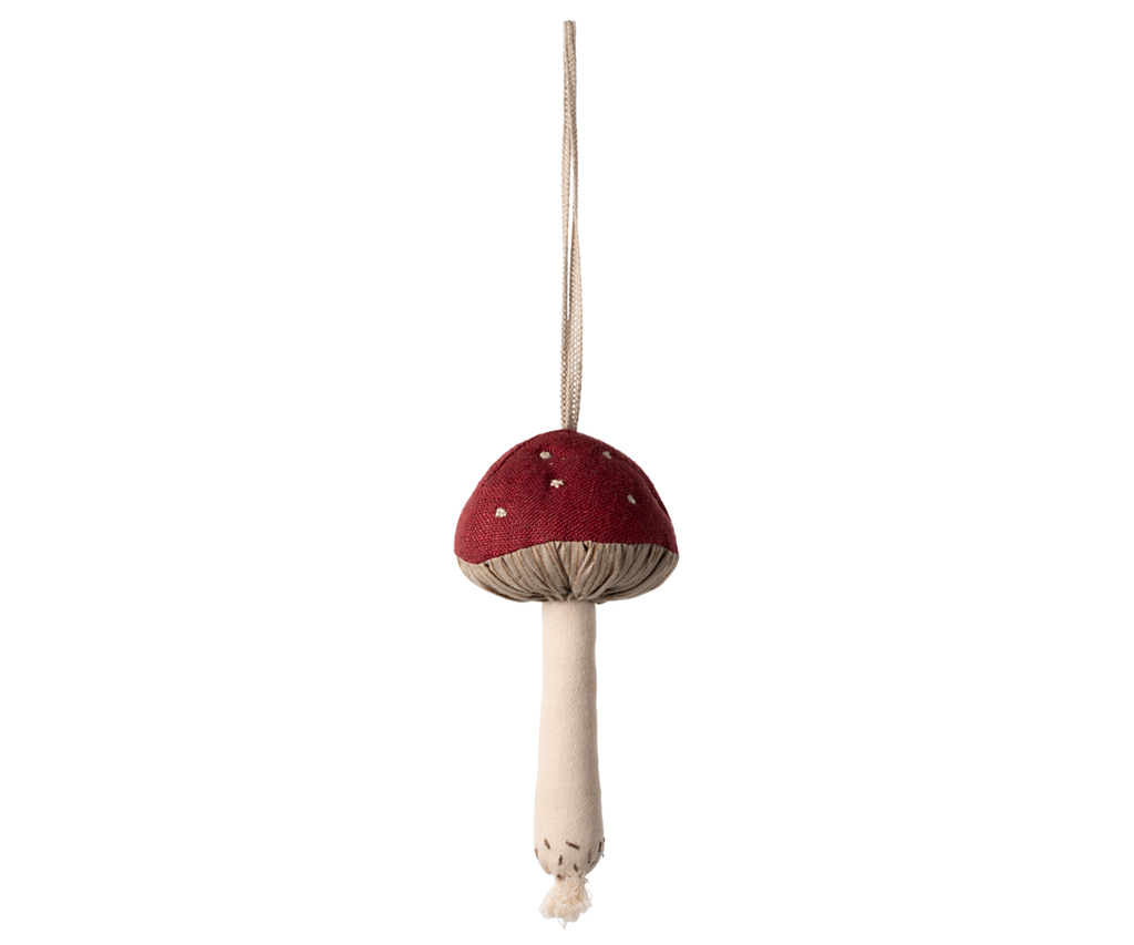 Maileg Mushroom ornament - Red | Playroom Avenue