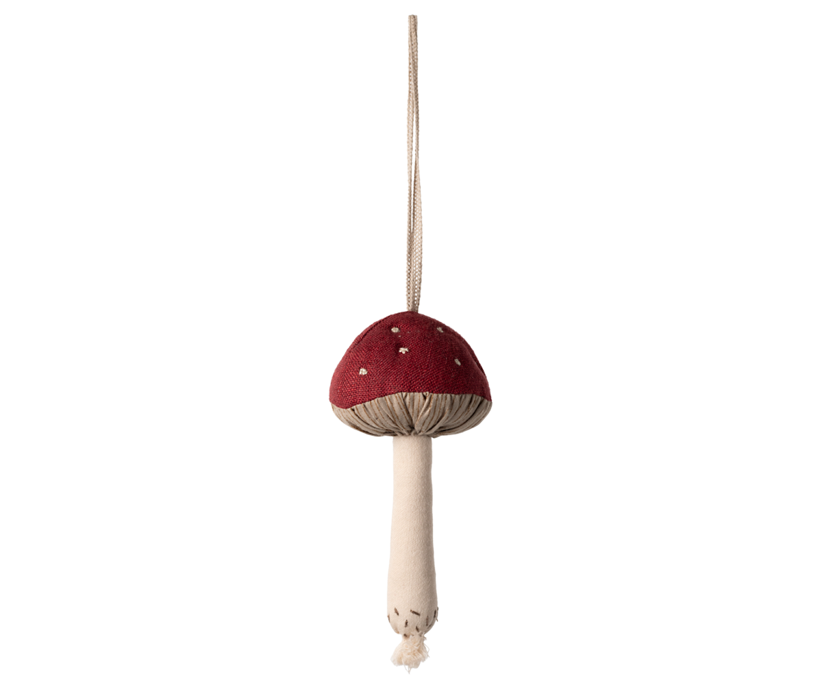 Maileg Mushroom ornament - Red | Playroom Avenue