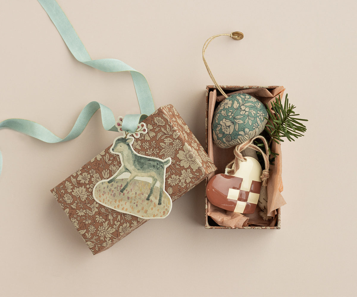 Maileg Mushroom ornament, Blossom - Green | Playroom Avenue