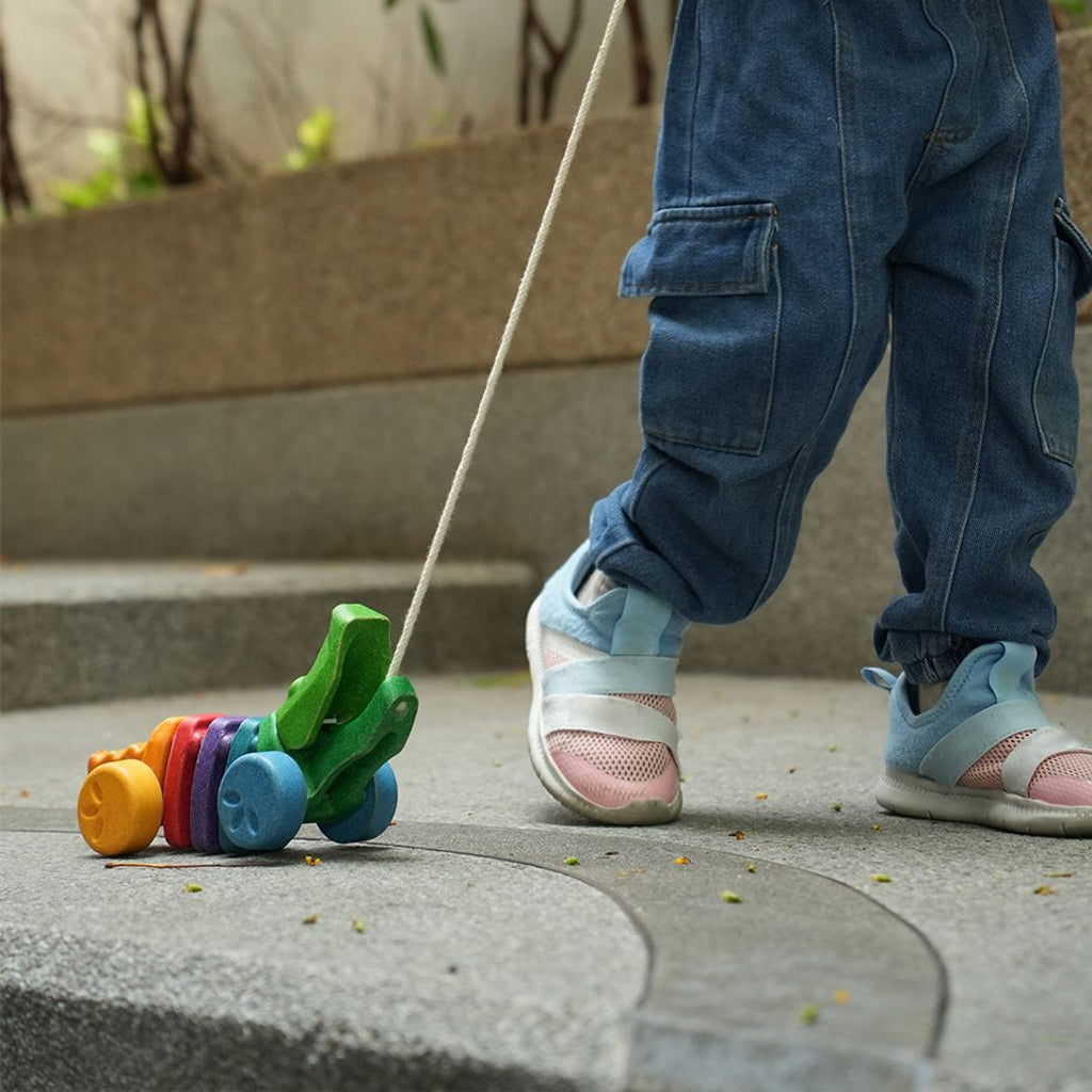 PlanToys Rainbow Alligator | Playroom Avenue