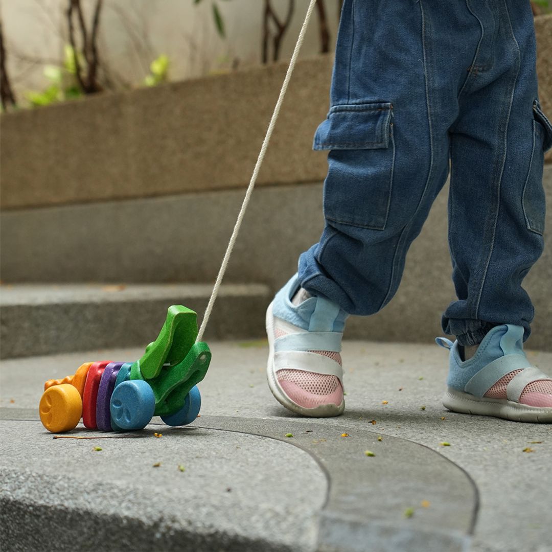 PlanToys Rainbow Alligator | Playroom Avenue