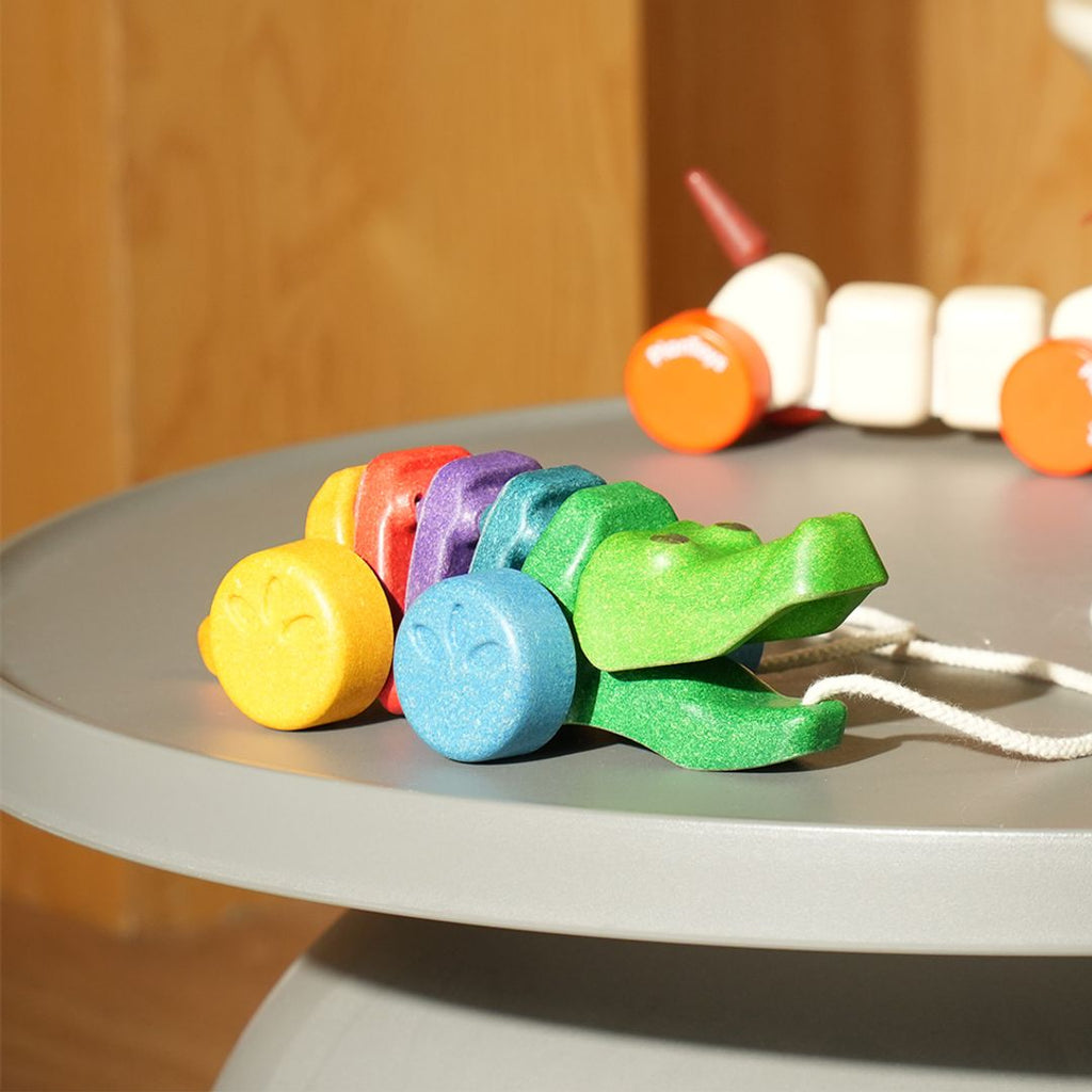 PlanToys Rainbow Alligator | Playroom Avenue